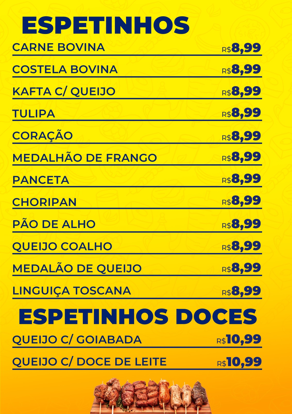 Espetinhos